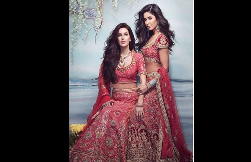 katrina kaif latest photo in peach lehenga goes viral