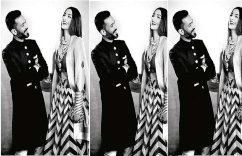 sonam kapoor share photos with husband anand ahuja