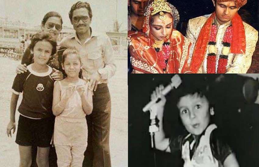 sonu nigam unseen photos with family full story