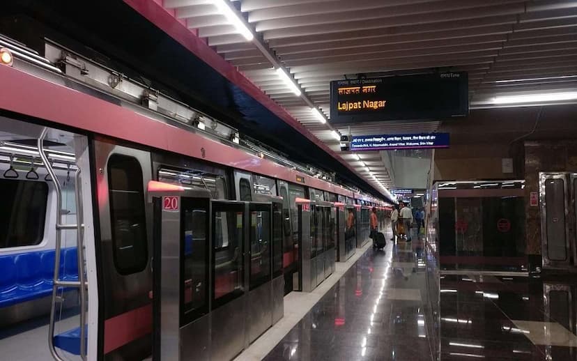 Pink line Delhi Metro 