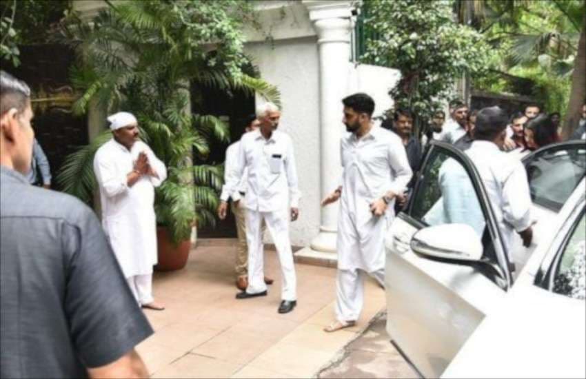 Bolllywood stars attend Rajan Nanda funeral