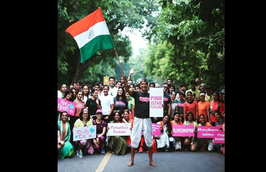 milind soman completes 72 km race to celebrate 72 independence day