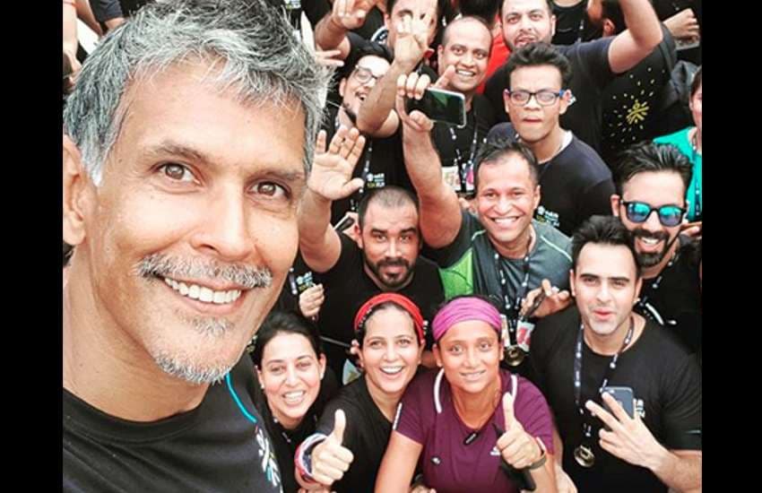 milind soman completes 72 km race to celebrate 72 independence day