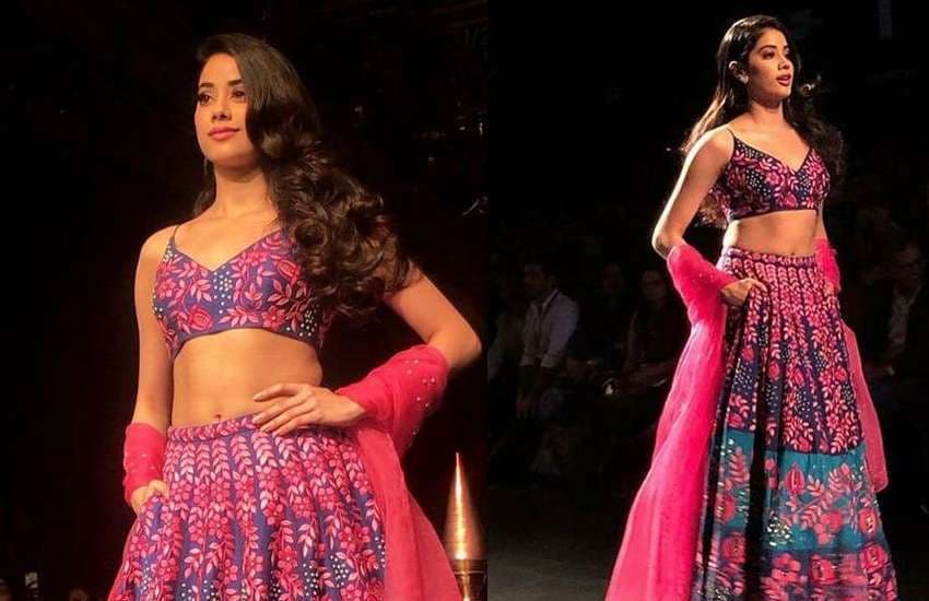 janhvi kapoor latest ramp walk photos