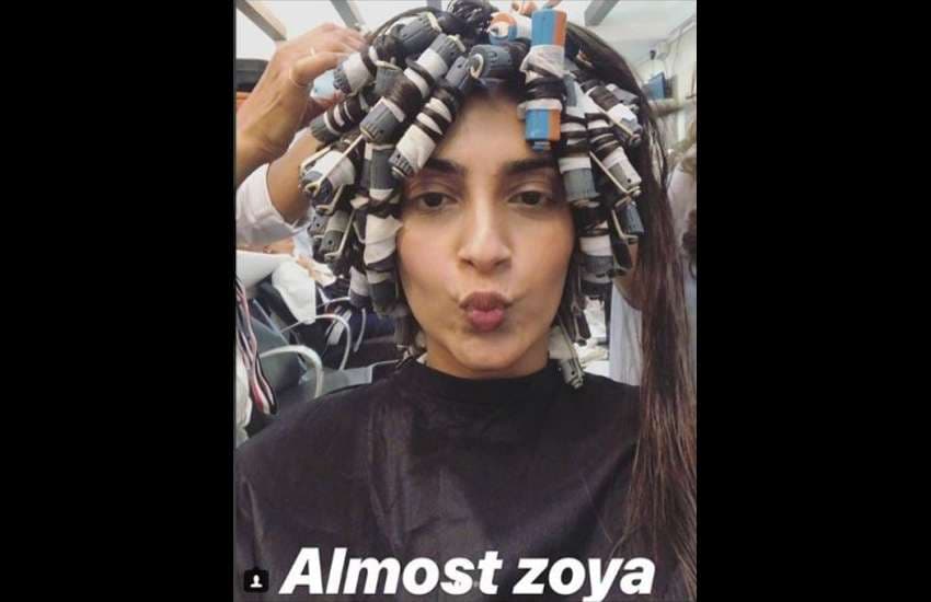 sonam kapoor new makeover look for the zoya factor movie