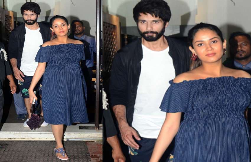 shahid kapoor and mira rajput latest photos