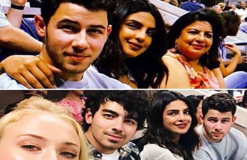 priyanka chopra and nick jonas with family holiday photos