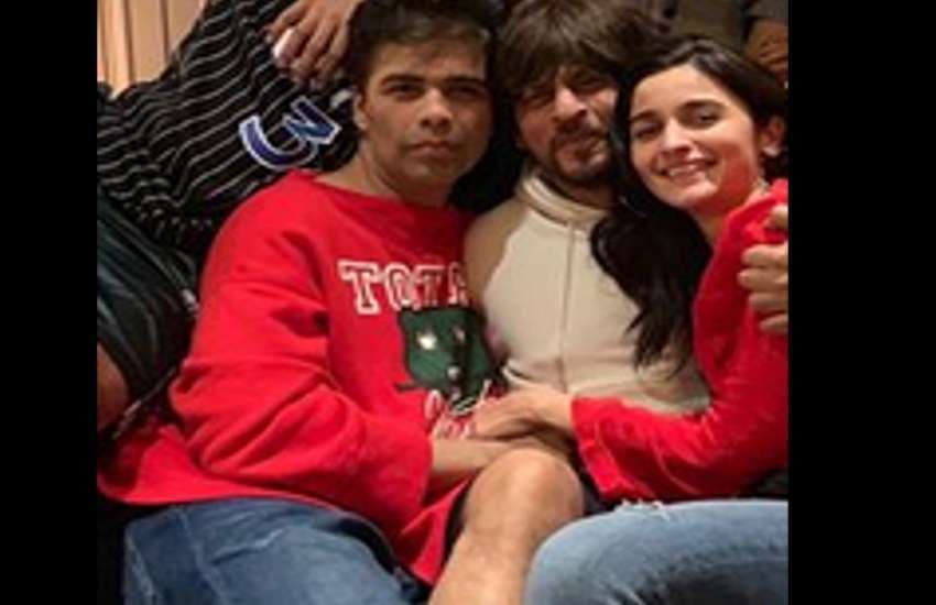 karan johar upload photo aamir shahrukh ranveer deepika alia ranbir