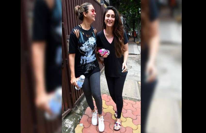 kareena kapoor and amrita arora laughing out loud latest photos