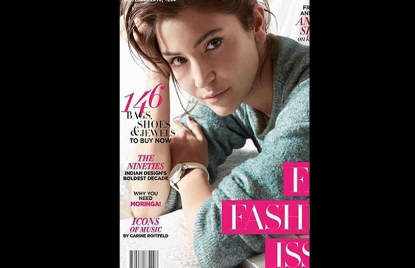 sui dhaaga actress anushka sharma become cover girl of famous magzines