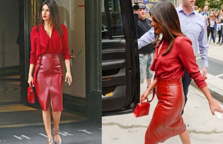 priyanka chopra red hot dress cost will blow your mind