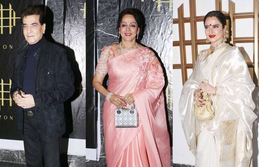 hema malini birthday party latest photos