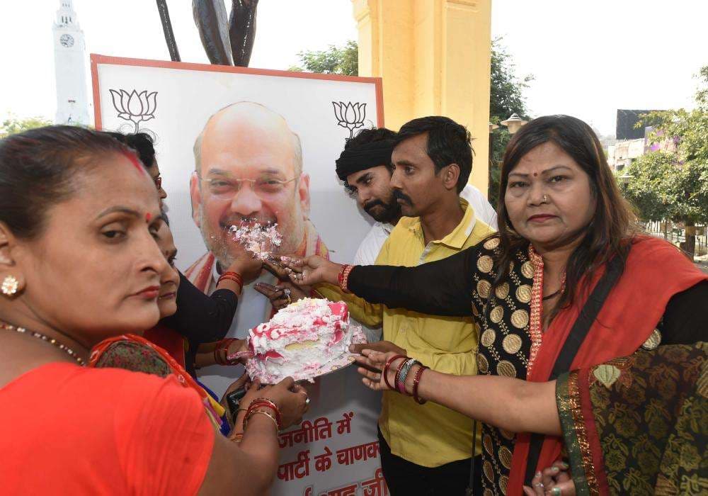 amit shah birthday 