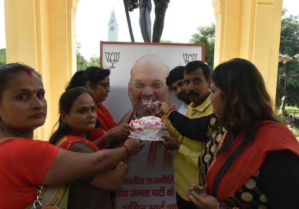 amit shah birthday 