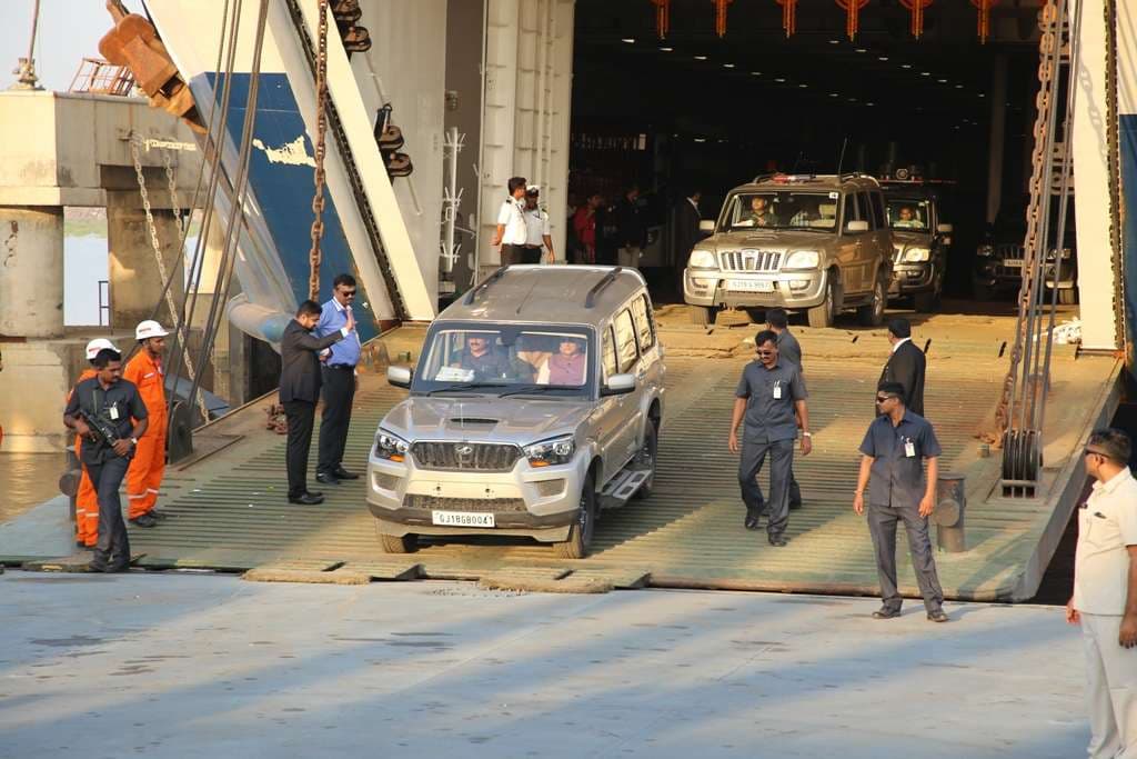 CM Rupani on Ro-Ro ferry service 1