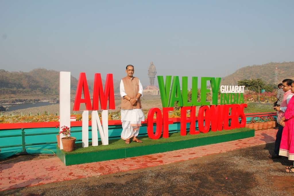 Union Minister Radha Mohan Singh visits Statue of Unity 2