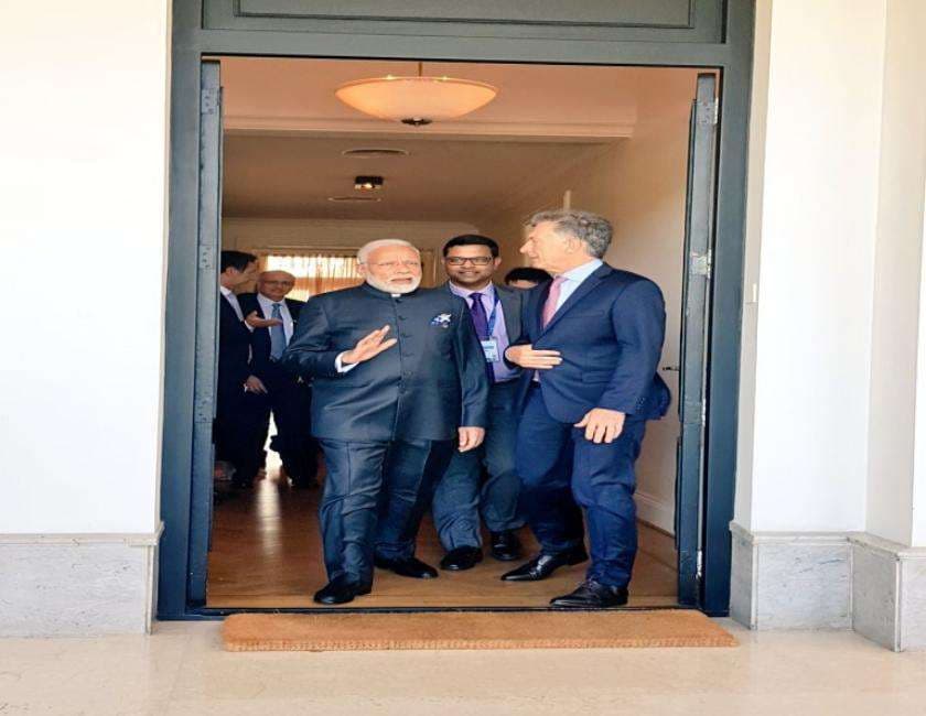 President of Argentina hosted breakfast for PM Narendra modi