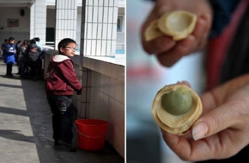 Urine soaked eggs a spring taste treat in china