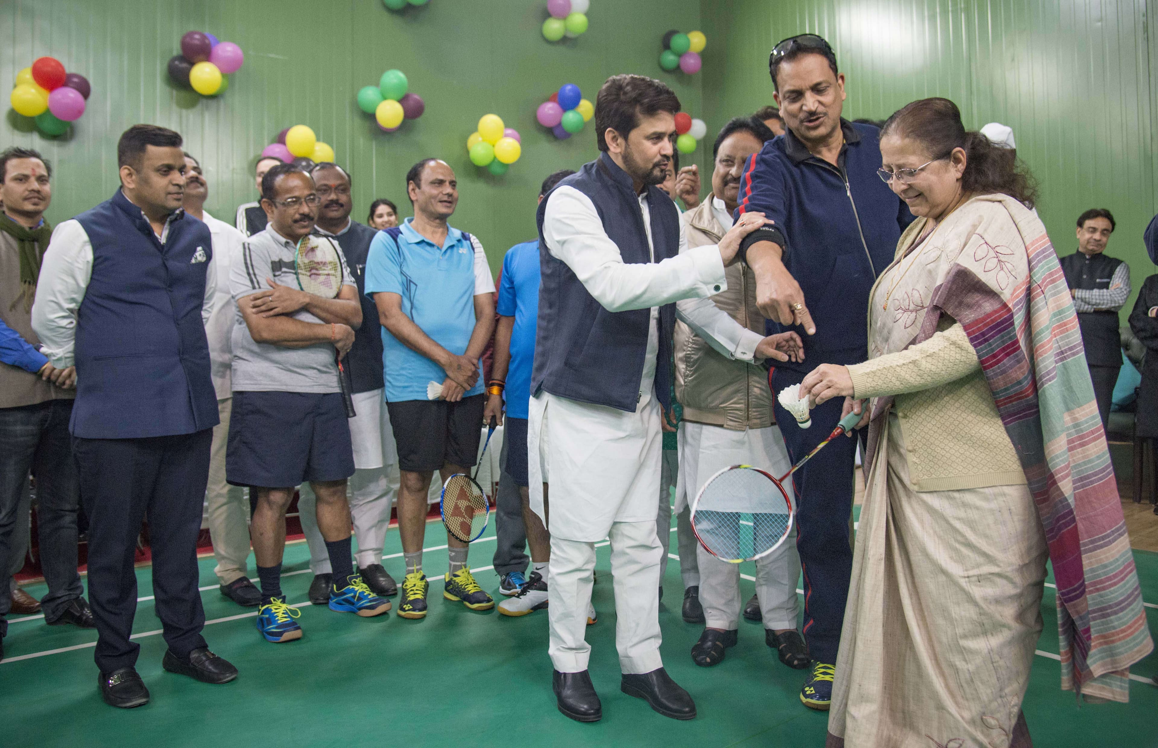 Sumitra Mahajan inaugurating 