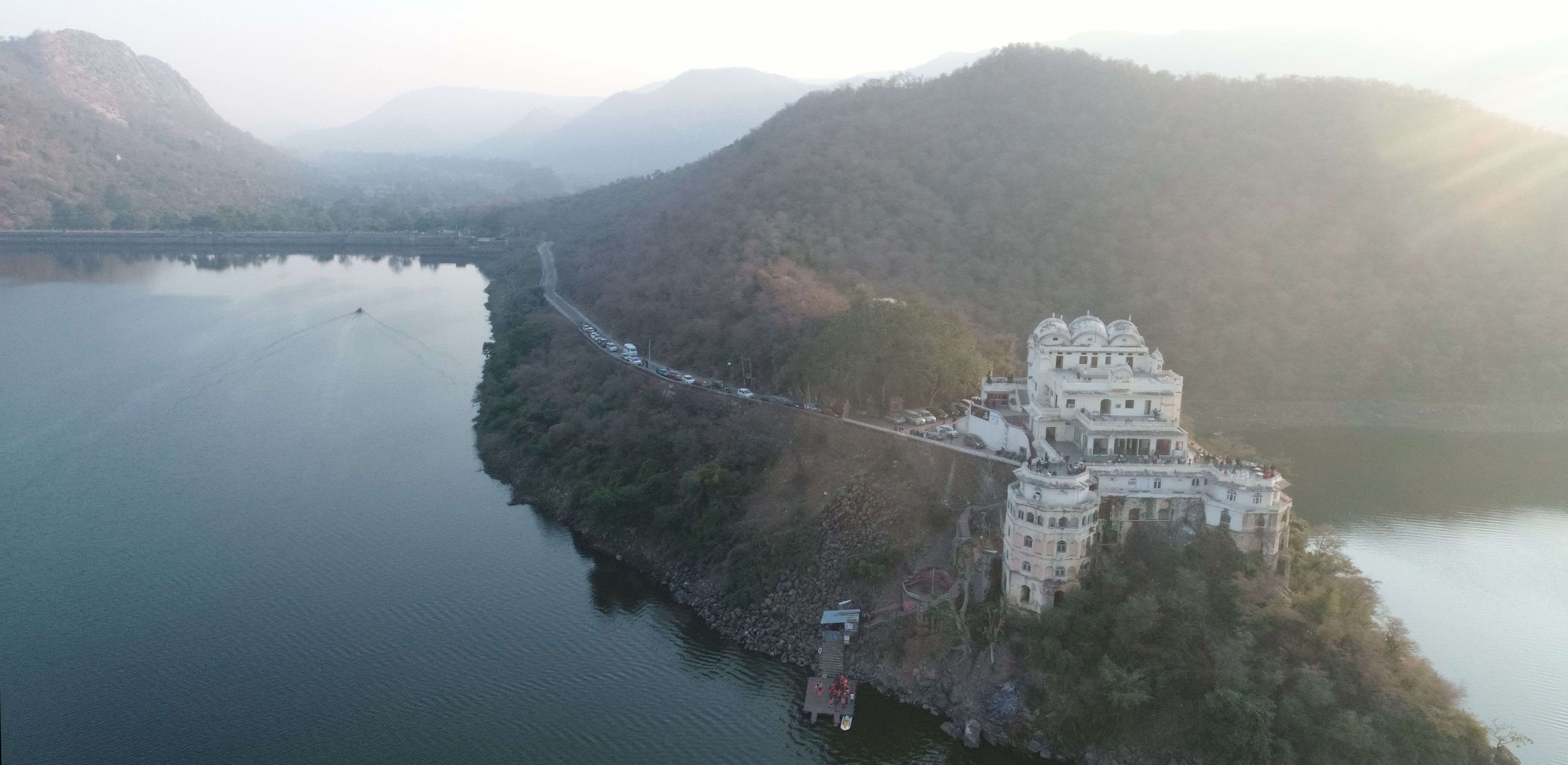 SIliserh Lake Alwar : Bird Eye View Of Siliserh Lake Alwar