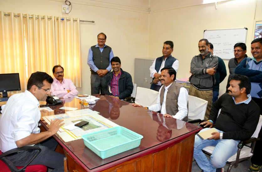 MD of power department took review meeting