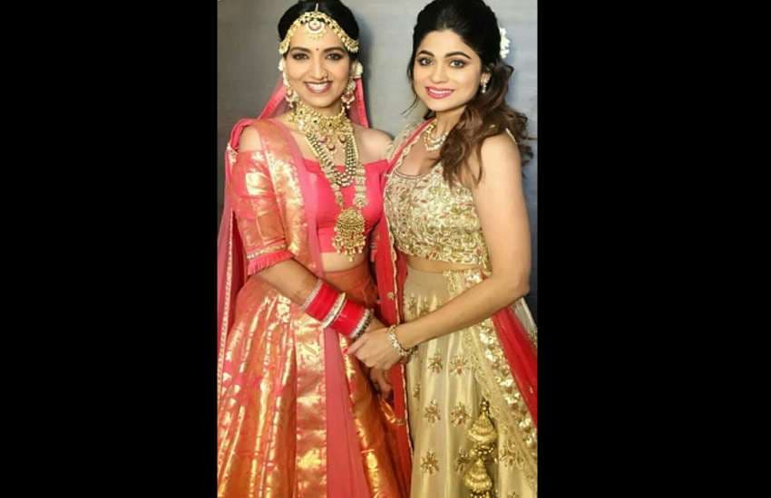 shilpa shetty sister in law wedding photos