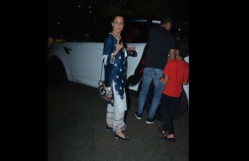 amrita arora with son photos