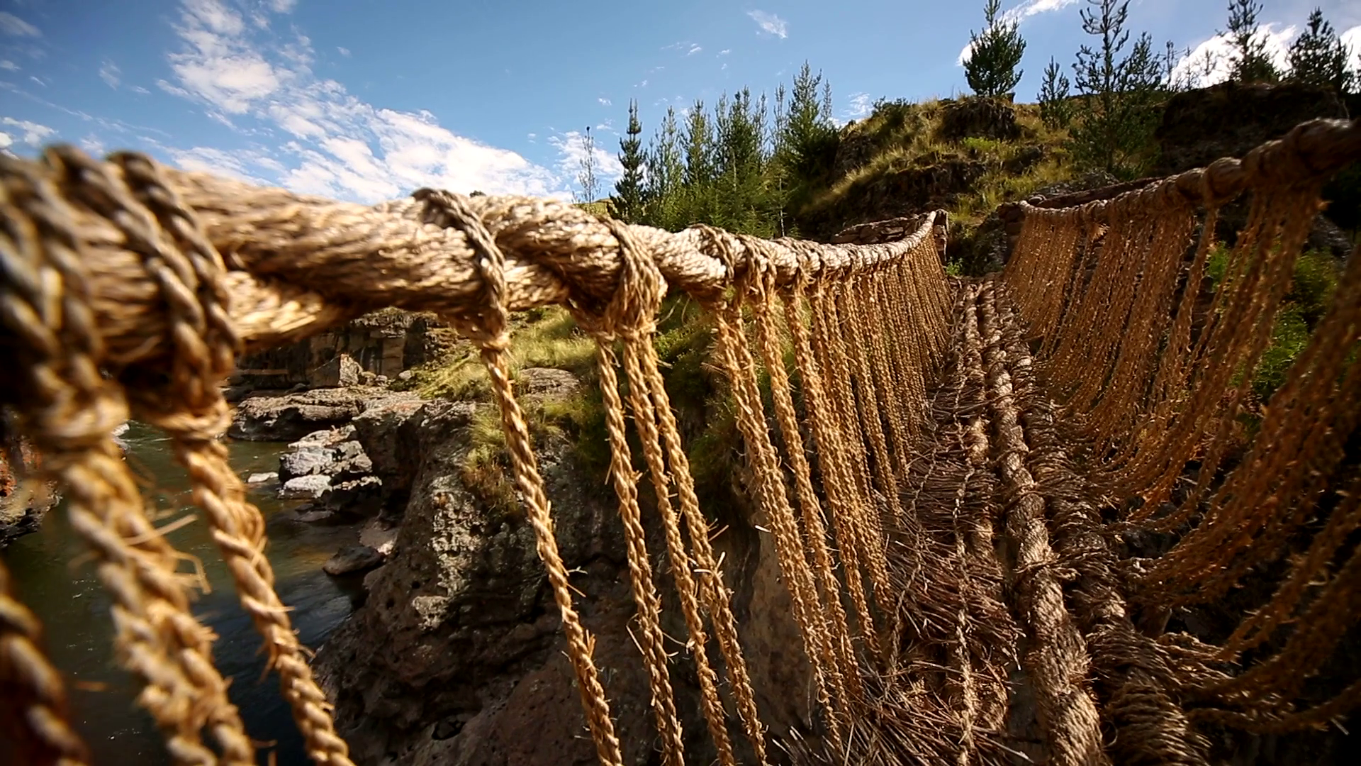 Queshuachaca bridge