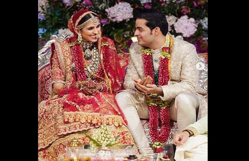 Akash Ambani and shloka mehta