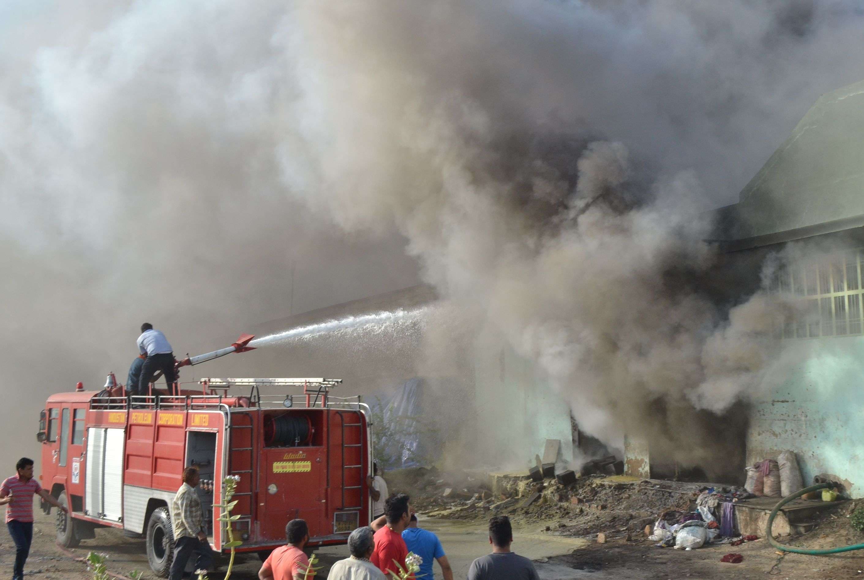 fire in ajmer