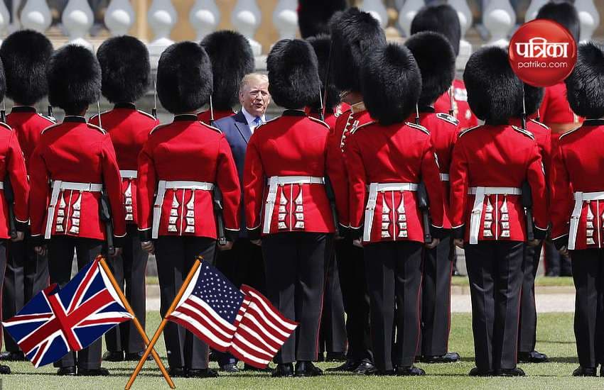 Donald trump in london