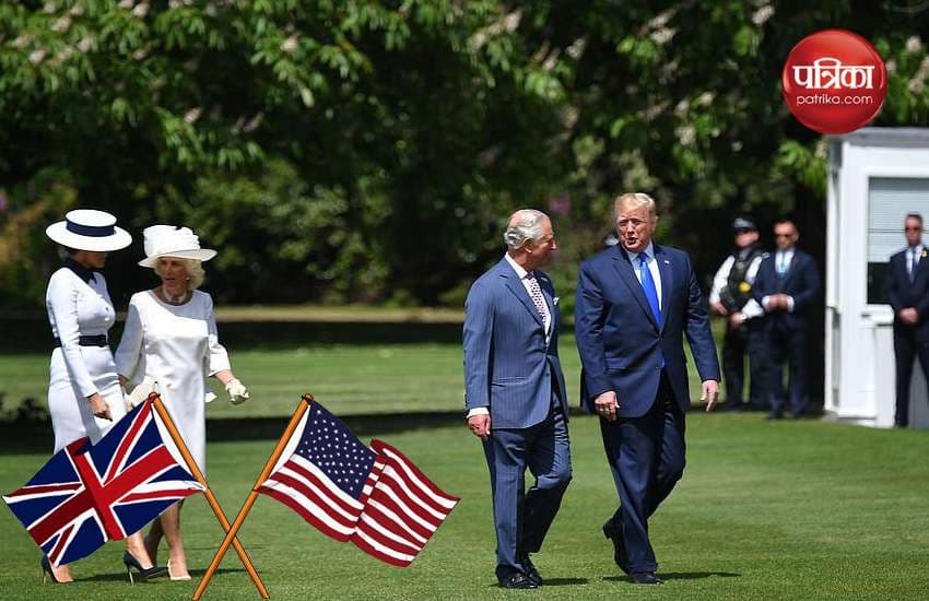 Donald trump in london