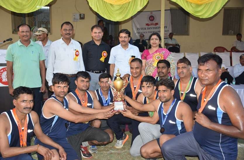 Ijjantagar division won the track and field competition