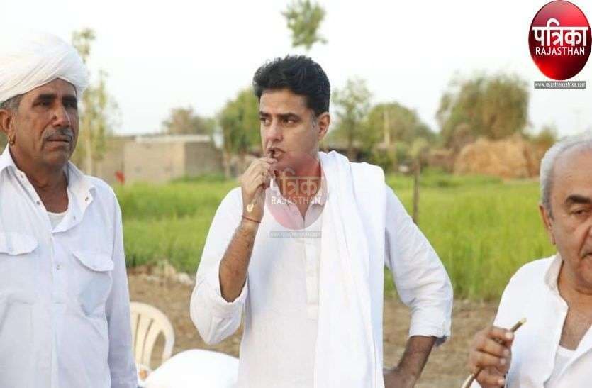 PICS : Deputy Chief Minister Sachin Pilot's native style