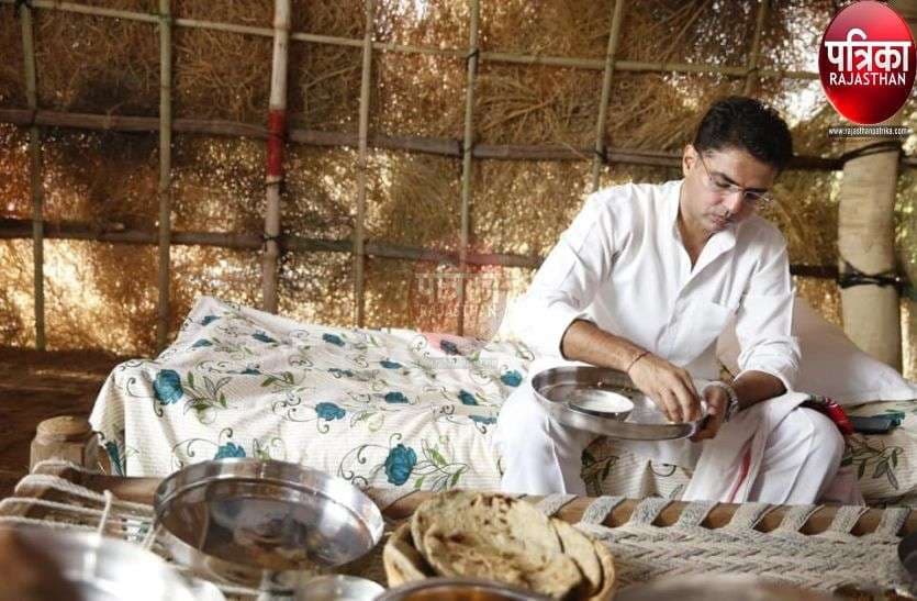 PICS : Deputy Chief Minister Sachin Pilot's native style