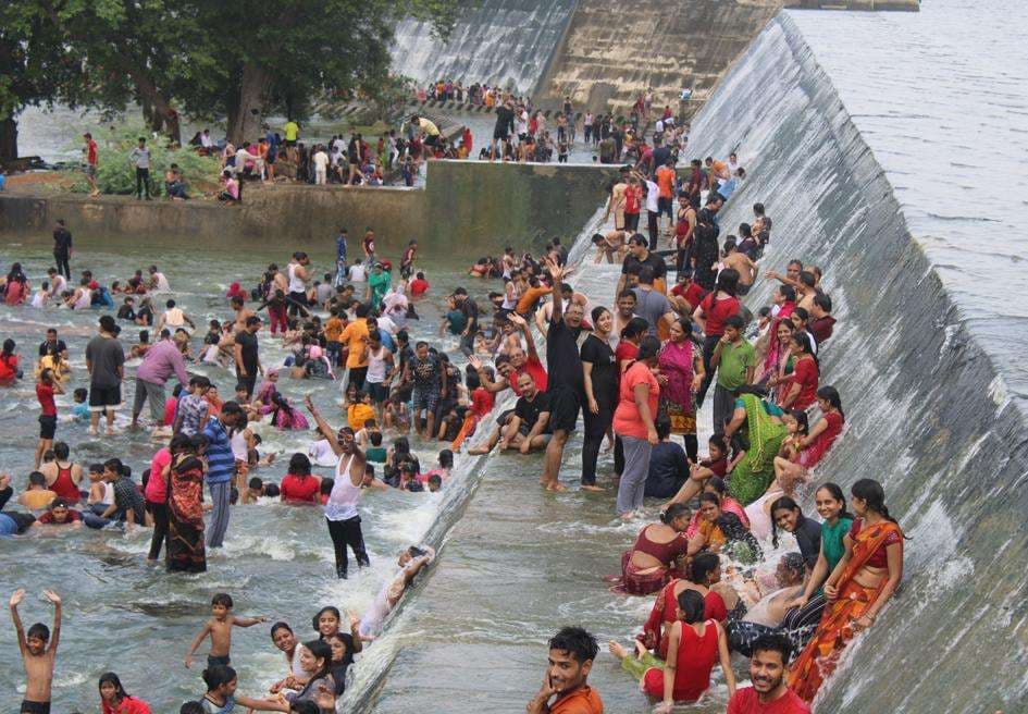 Bundi news, Bundi rajasthan news,Bardha Dam,Water,Pickets,rain