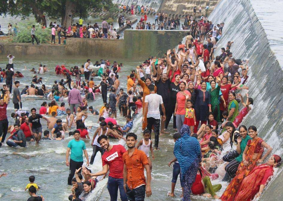 Bundi news, Bundi rajasthan news,Bardha Dam,Water,Pickets,rain