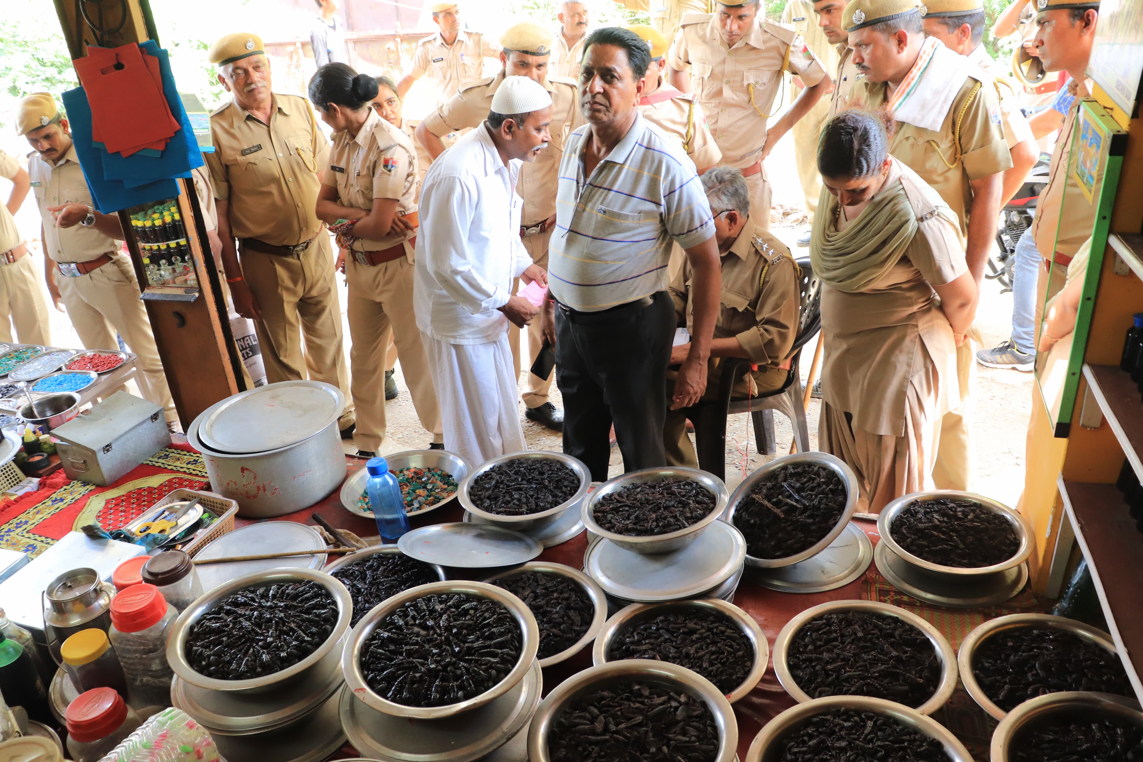 Bichchoo Baba : lived with thousands of dead scorpions