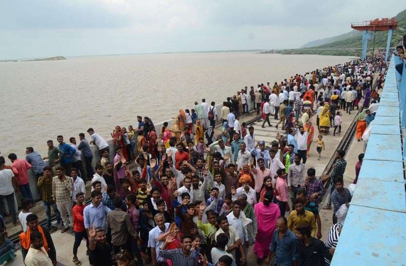 Water level of triveni