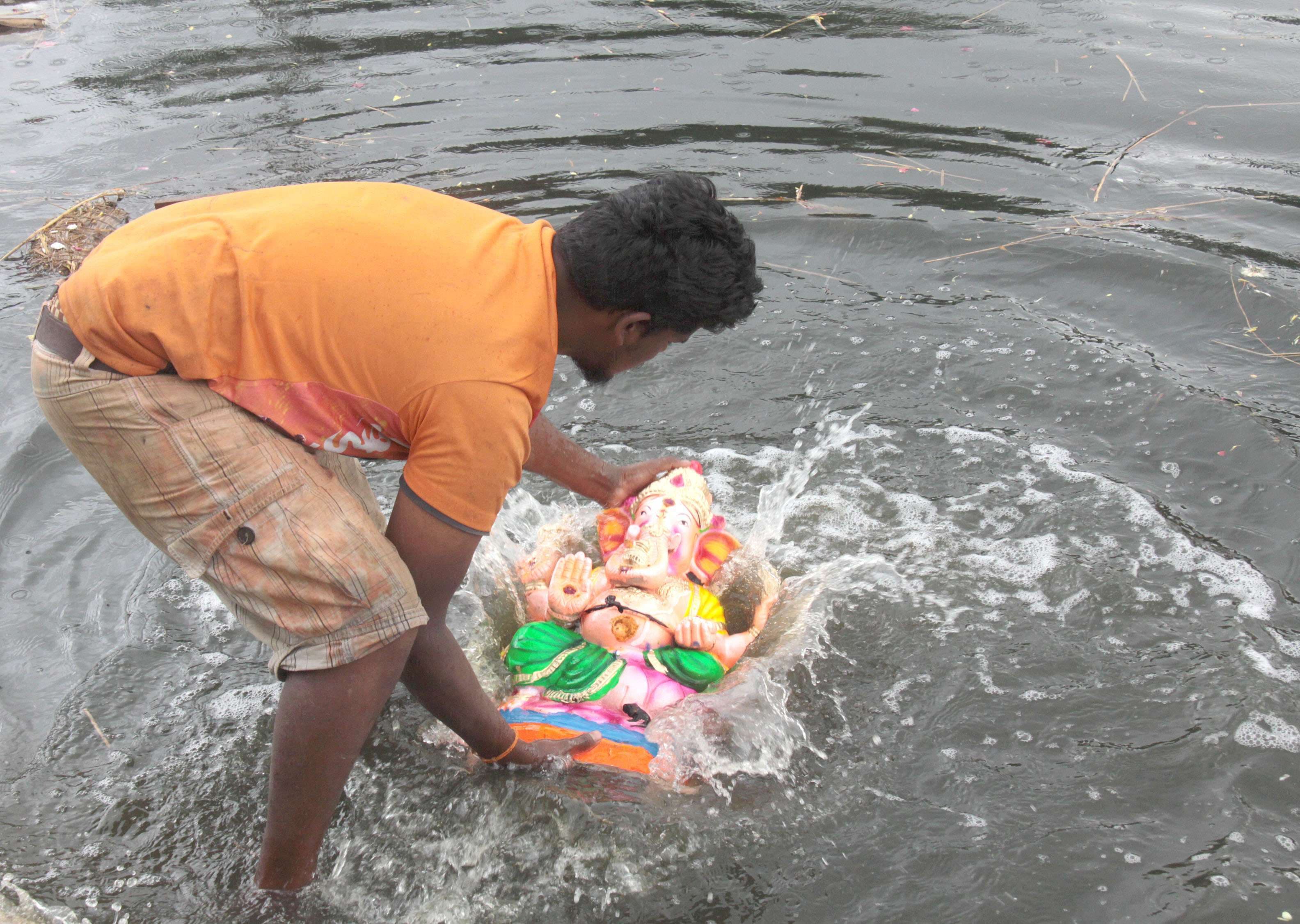 Ganpati visarjan