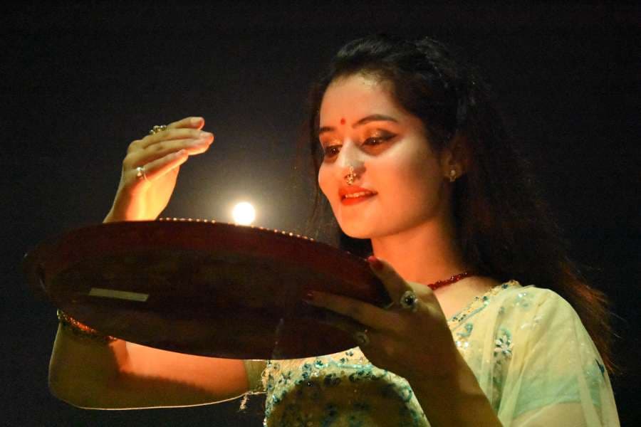 full moon pictures on sharad purnima in jodhpur