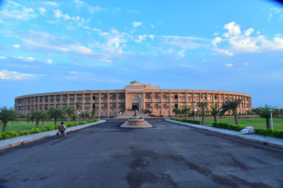 exclusive photos of rajasthan high court new building in jhalamand