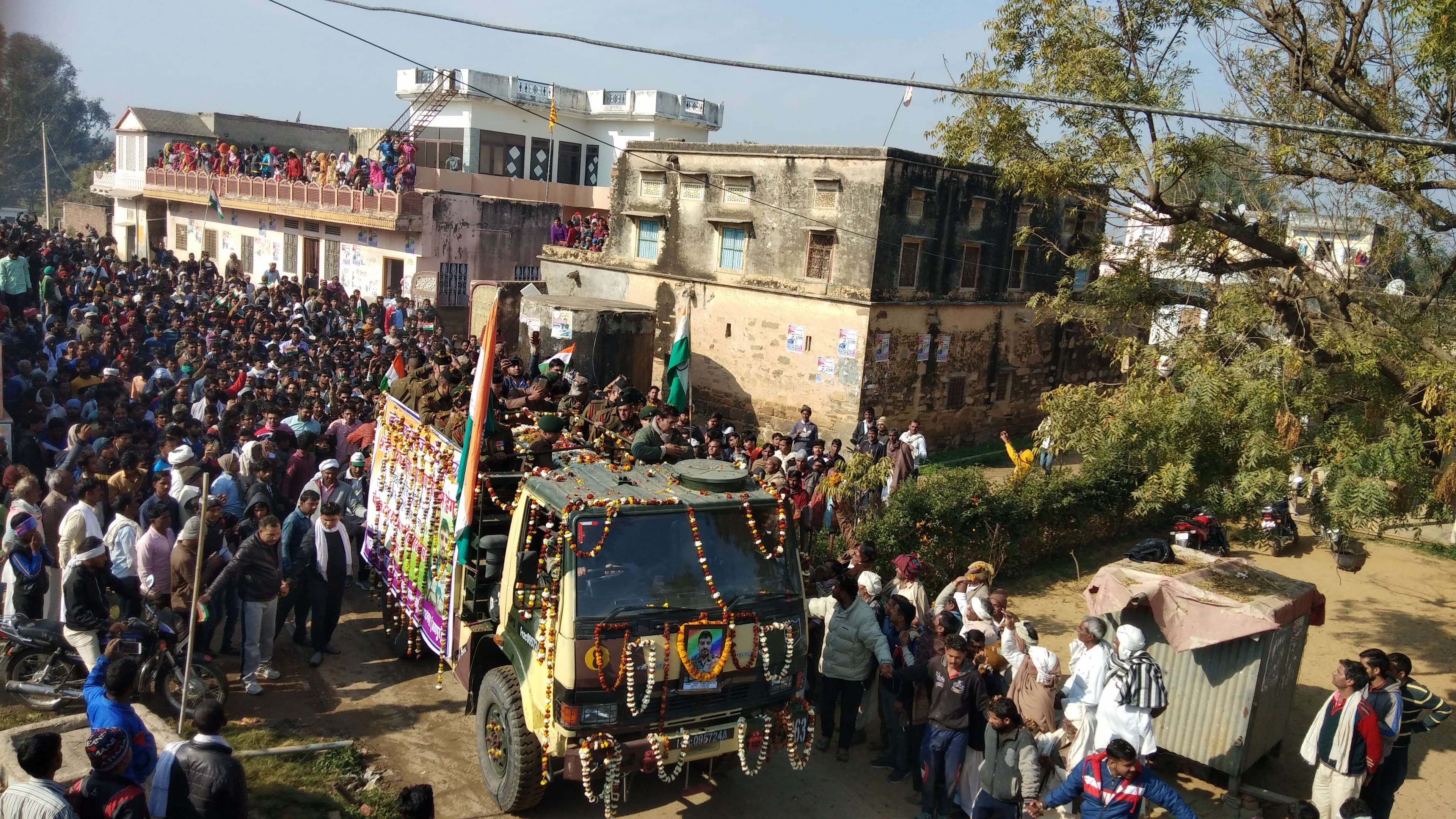 Mass inundation in martyr Rajiv's last visit