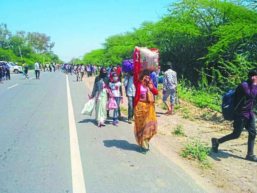 Thousands of workers trapped in UP-MP border seal