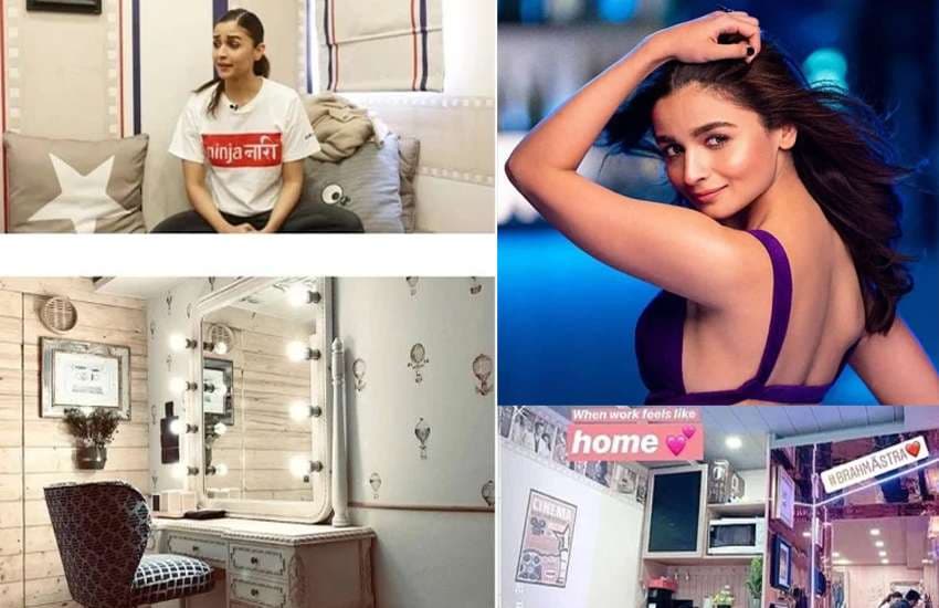 alia bhatt luxurious vanity van