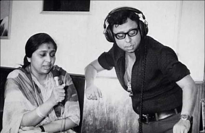 RD Burman and Asha Bhosle