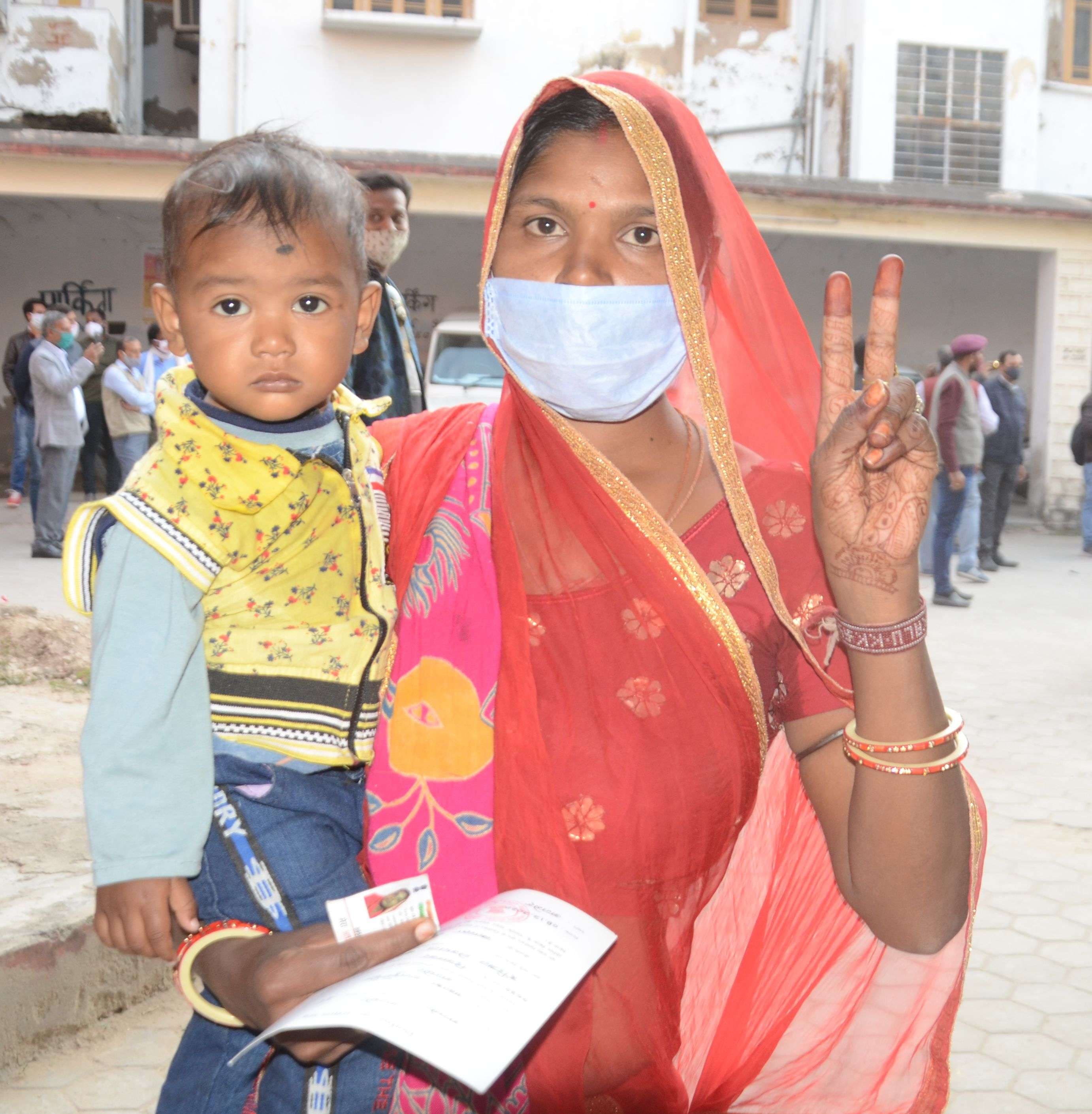 Pics Of Ajmer Jila Parishad Election