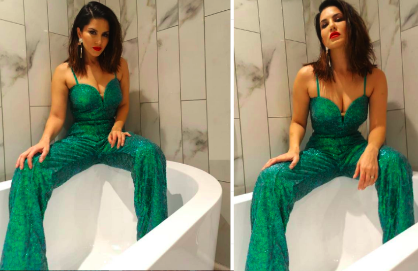 Sunny Leone ने सजधज कर बाॅथटब में करवाया फोटोशूट, देखें फोटोज