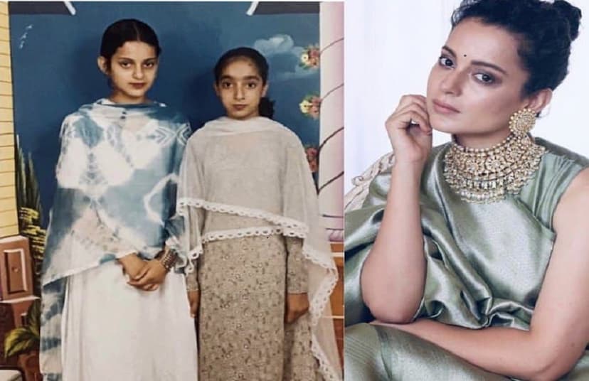 Actress Kangana Ranaut Shared Her Childhood Pic