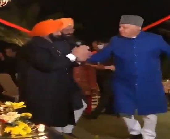 farooq abdullah dance